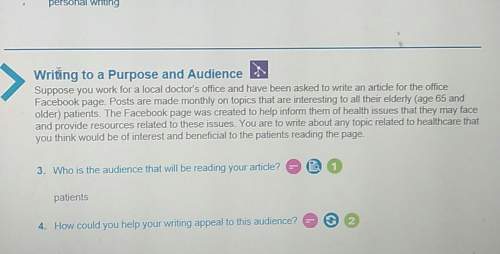 How could you your writing appeal to this audience?