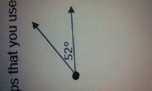 A. find the complete of the angle shown b. find the supplement of the angle shown. show