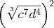Simplify.the options are a. c^7/3 d^4/3 b. c^9/49 d^9/16c. c^17/3 d^5/3d. c^