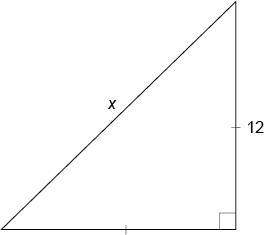 What is the value of x in this figure?  answers:  6 6√3 12√2