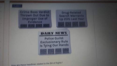 How are these headlines related to bill of rights