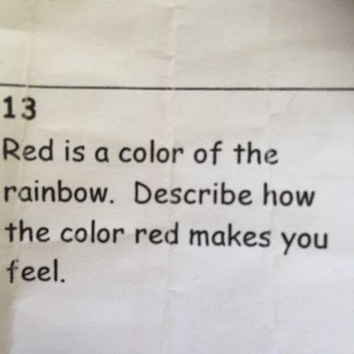 Describe how the color red makes you feel.
