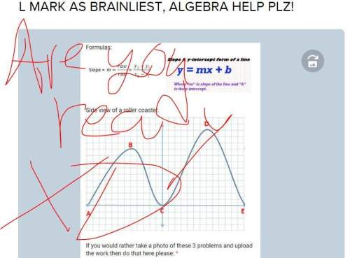 Will mark as brainliest, algebra plz!