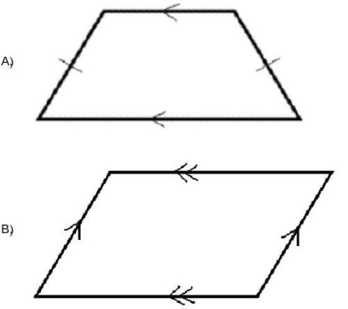 Which figure is not a trapezoid?