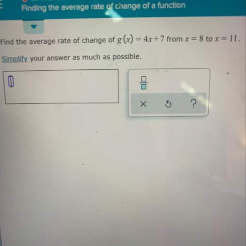 Find the average rate of change of g(x)=4x+7 from x=8 to x=11
