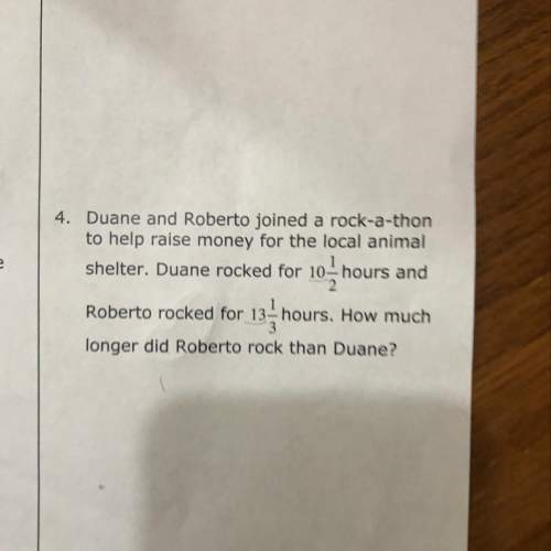 4. duane and roberto joined a rock-a-thon to raise money for the local animal shelter.