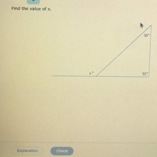 Ineed finding an angle measure for a triangle with an extended side
