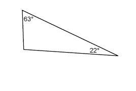 Which is a correct classification for the triangle?  equiangular triangle ri