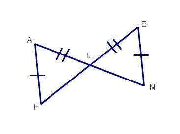 As soon as !  in the diagram below, what needs to be labeled in order to prove triangle