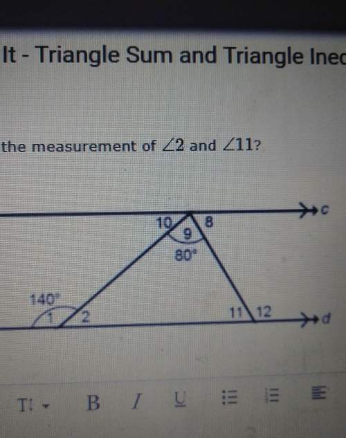 What is the measurement of 2 and 11