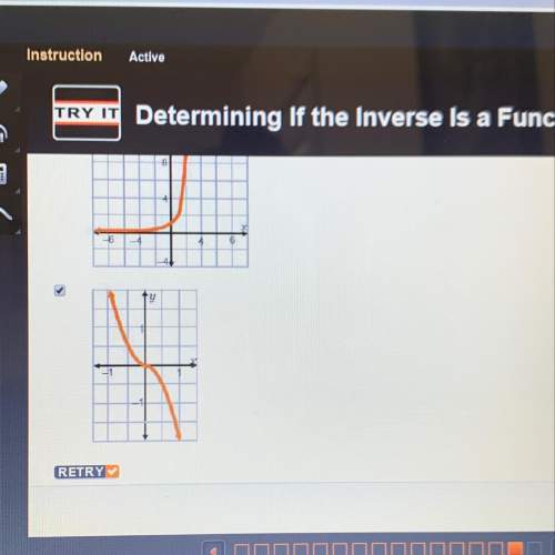 Check the functions whose inverses are also functions