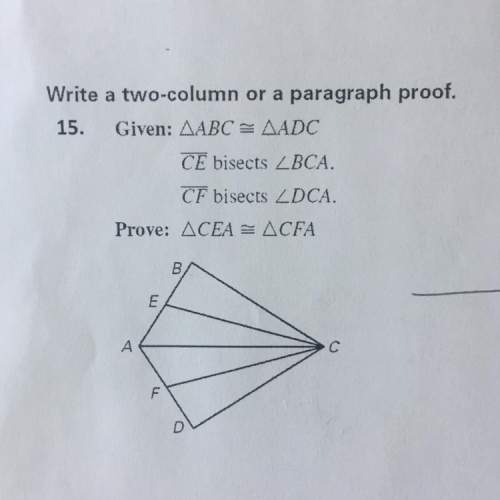 Can someone with this two column proof? find the triangle congruence at the end of the proof !