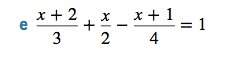 Solve for x: (year 10 adv. maths)