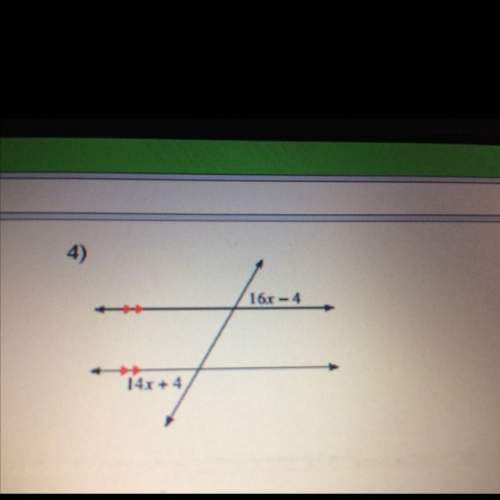 Solve for x what kind of angle substitute back in