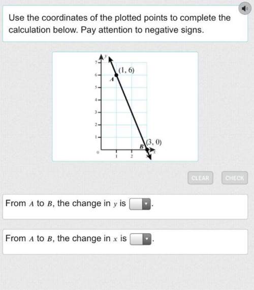 Use the coordinates of the plotted points to complete the calculation below. pay attention to negati