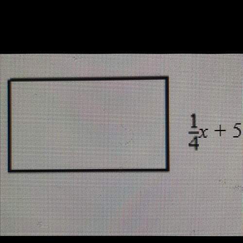 The expression 3 1/2x + 18 represents the perimeter of the rectangle shown. write an expression that