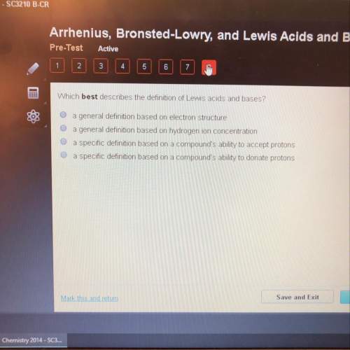 Which best describes the definition of lewis acids and bases ?