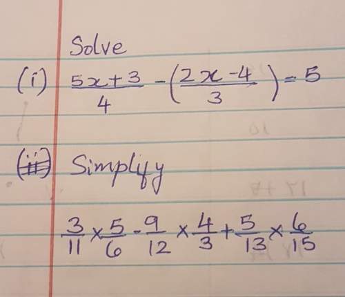 Me it is urgent pls the first one is solve and the 2nd one is simplify i will give u lots of points