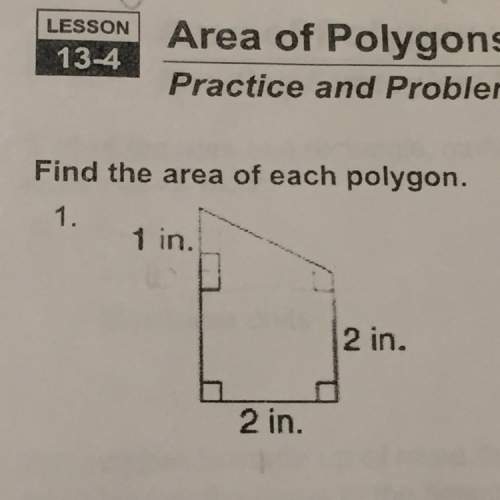 What the area of this polygon is