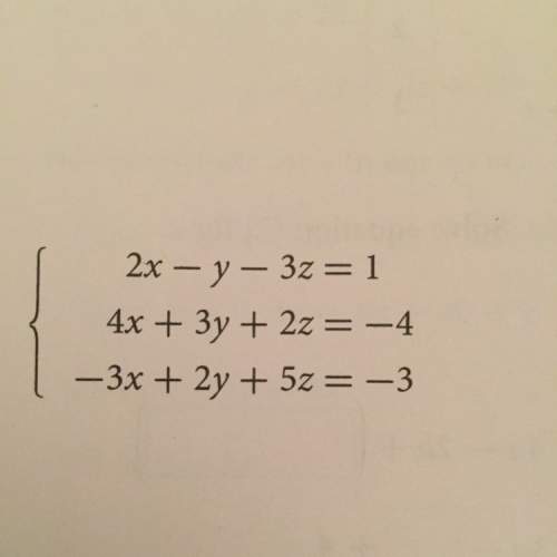 How would you do this problem? the answer is supposed to come out as (x,y,z)