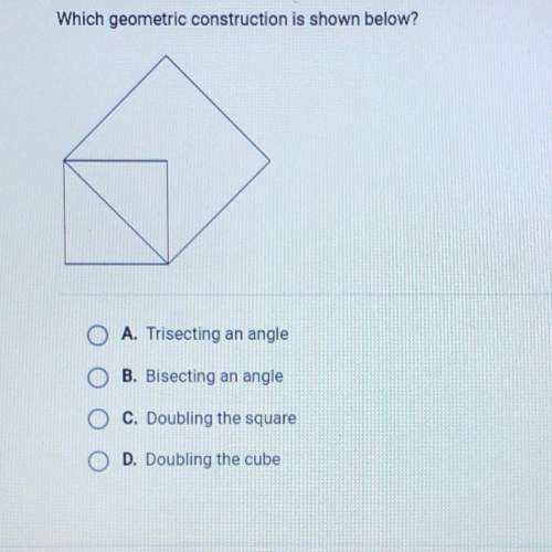 What geometric construction is shown below