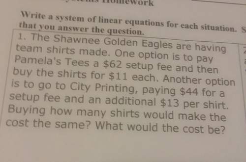 Solve using substitution or elimination, make sure u answer the question.