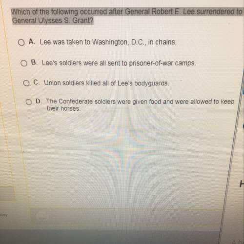 Which of the following occurred after general robert e. lee surrendered to general ulysses s. grant&lt;