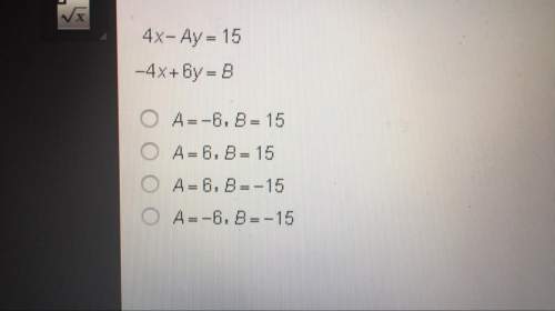 Which values for a and b will create infinitely many solutions for this system of equations