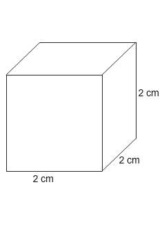 The cube has a surface area of 24 cm2. what would the surface area of the prism be if ea