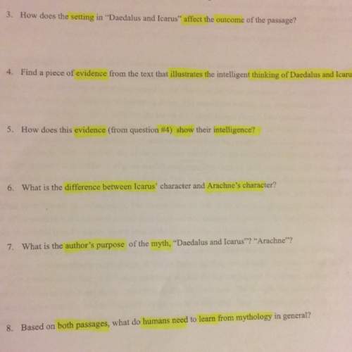 What is the answer to questions 3,6,7, and 8