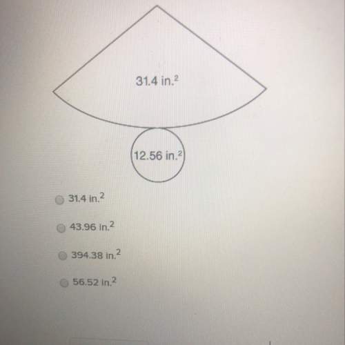 Find the surface area of the cone represented by the net below