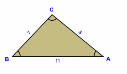 Can 7, 8 and 11 be the sides of a right
triangle? Justify your answer
