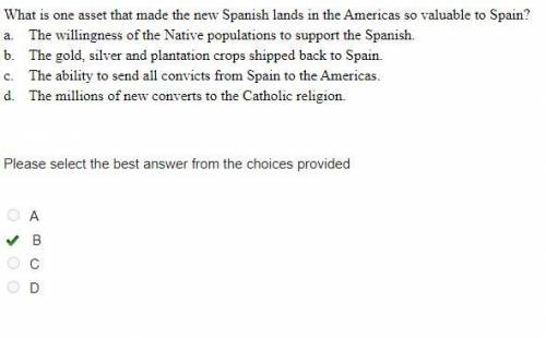 What is one asset that made the new Spanish lands in the Americas so valuable to Spain?