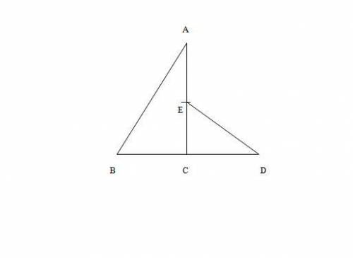 Which of the following completes the proof?

Triangles ABC and EDC are formed from segments BD and A