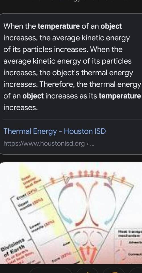 What effect do you think thermal energy and the transfer of heat in Earth’s interior have on the sur