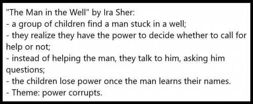In the context of this story, how does power corrupt? How does the balance of power between the chil