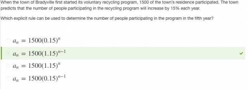When the town of bradyville first started its voluntary recycling program, 1500 of the town’s reside