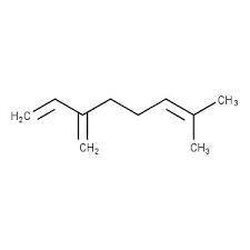 β-Myrcene, a key intermediate in the production of several fragrances, is 7-methyl-3-methylene-1,6-o