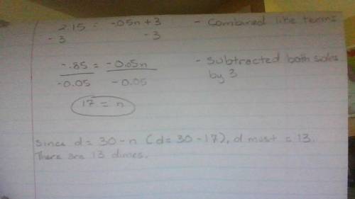 Directions; Write a system of equations for each of the descriptions below, and then solve the syste