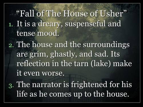The Fall of the House of Usher - Which of the following best identifies a theme in the text?

A -