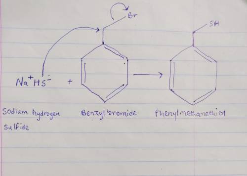 Give the structure of the principal organic product formed on reaction of benzyl bromide with sodium