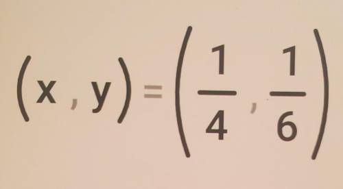 2. 3y - 2x = 0
y = 4x = 1