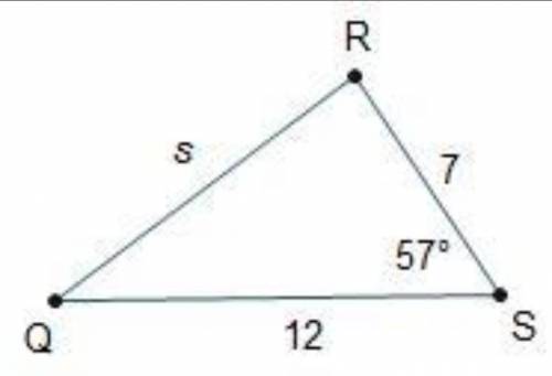 On which triangle can the law of cosines be used to find the length of an unknown side? Law of cosin