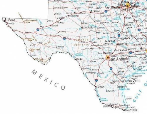 Part A

Download the attached blank map file (ppt or pdf), and look at the maps of Texas and Arizona