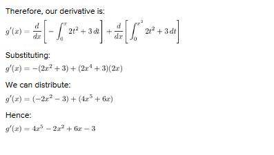 Find the derivative using the fundamental theorem of calculus part 1