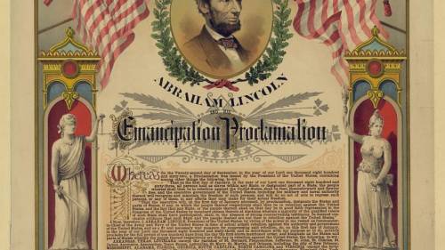 What speech by lincoln change the war effort from preservation liberation?   a. emancipation proclam