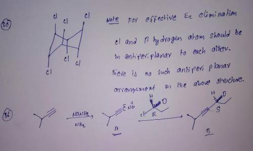 One stereoisomer of 1,2,3,4,5,6-hexabromocyclohexane undergoes elimination extremely slowly when sub