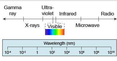 Which electromagnetic wave has the highest frequency?

A) infrared
B) microwaves 
C) radio waves
D)