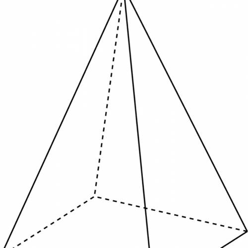 The net of a triangular pyramid is composed of one triangle and three rectangles. true  false