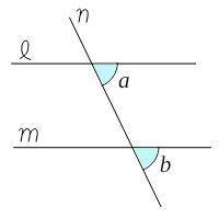 If the measure of angle 1= (6x+25) and the measure of angle 4= (10x-11) find the measure of angle 1
